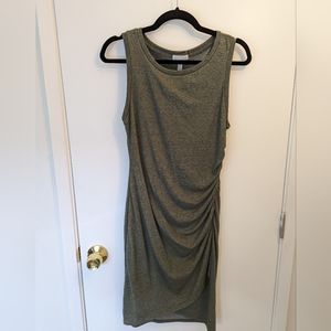 Leith Ruched Body-con Sleeveless Dress, Medium, NWOT